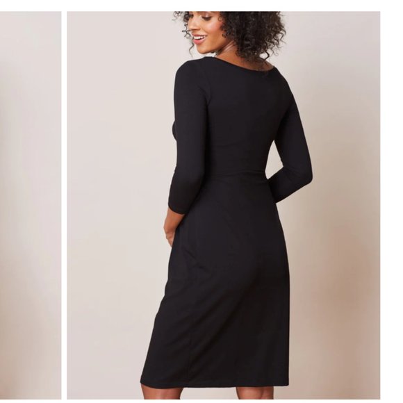 Isabella Oliver Ivybridge Black Dress - Picture 2 of 4